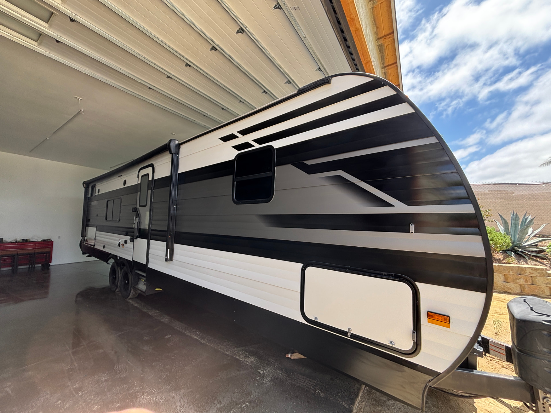 Travel trailer exterior wash by Mobile Detailing Glendale in Glendale, AZ