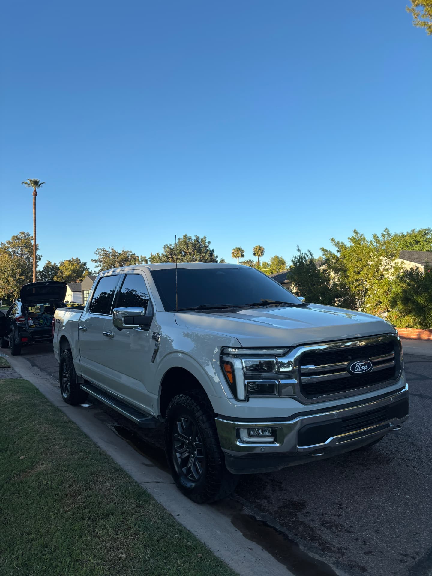 White Ford F-150 exterior detail by Mobile Detailing Glendale in Glendale, AZ