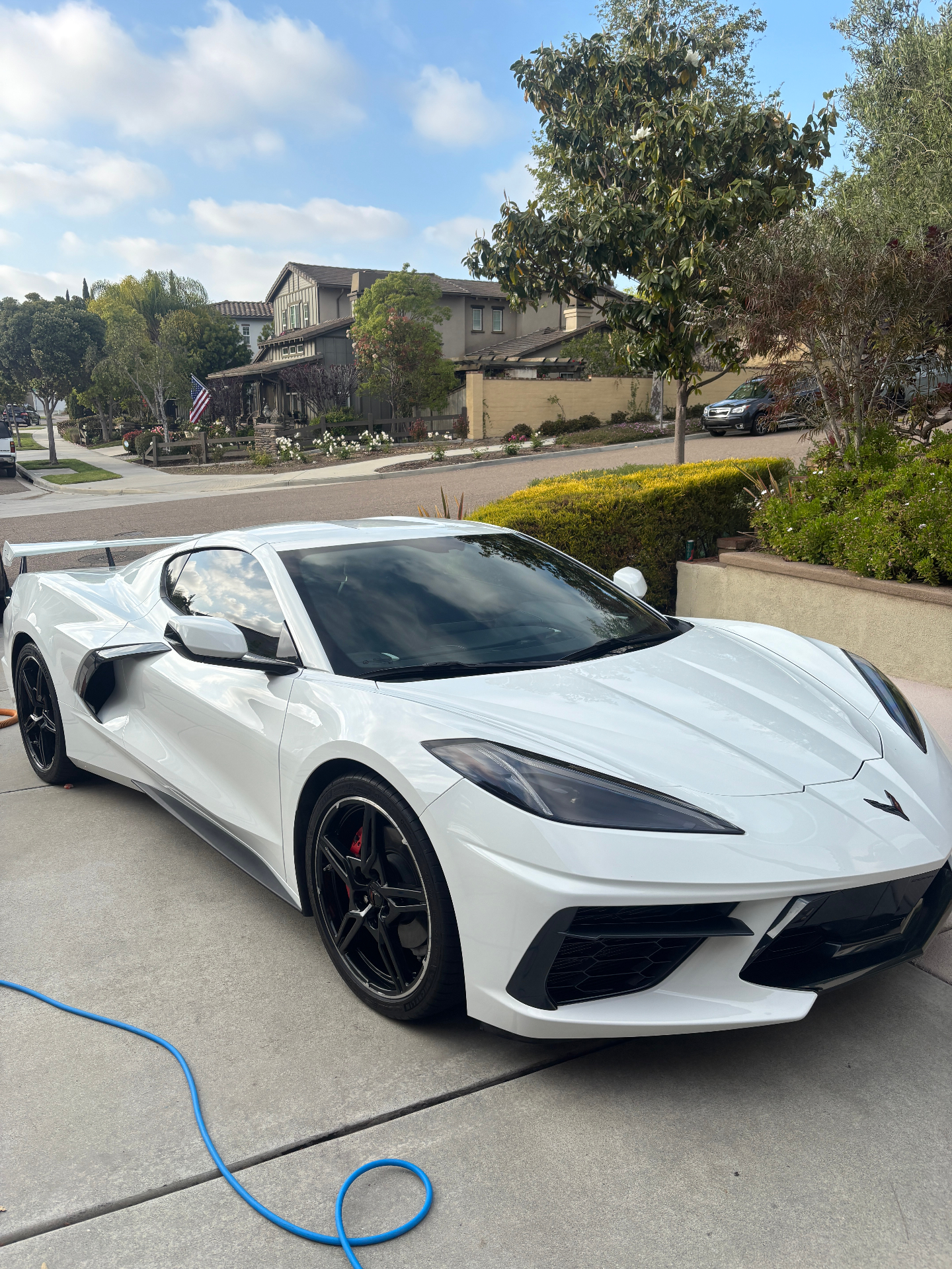 Chevrolet Corvette C8 detailed by Mobile Detailing Glendale
