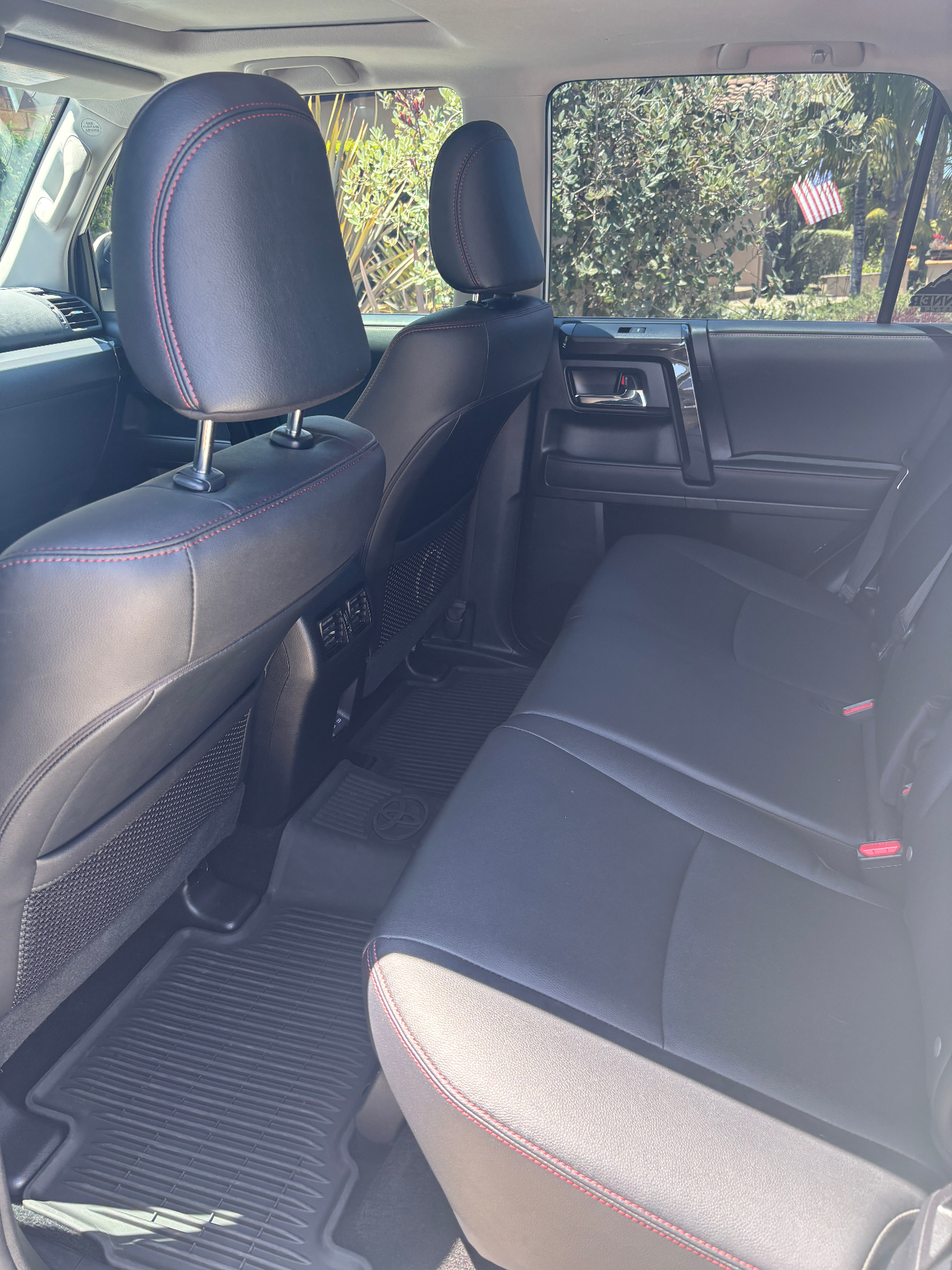 Toyota 4Runner rear seats detailed by Mobile Detailing Glendale